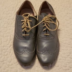 Sorel flat lace up leather shoes